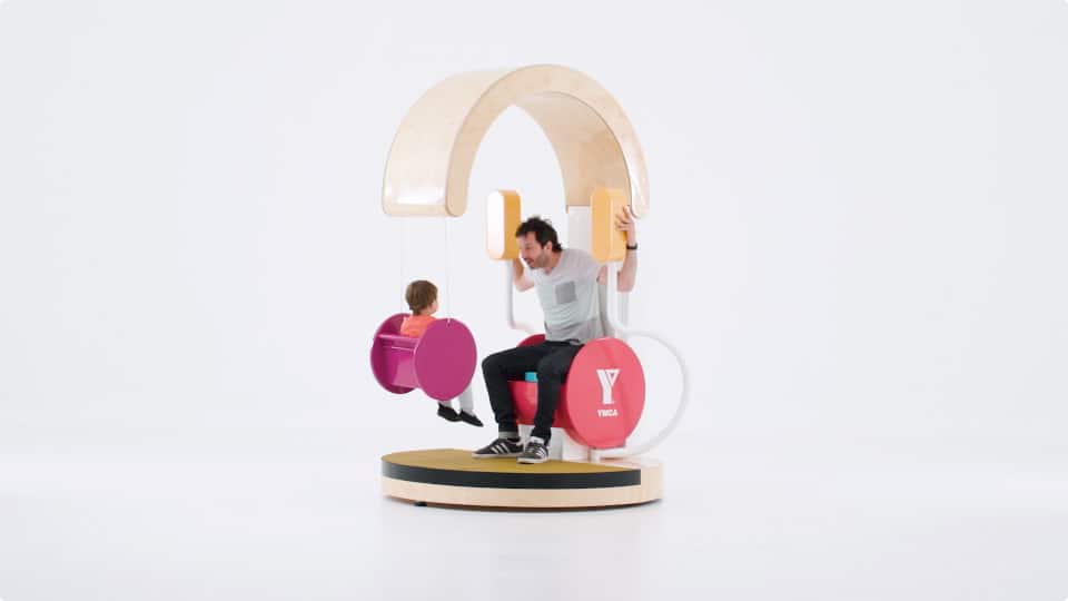 YMCA Playnasium: Peck-a-boo — production still